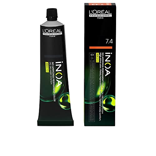 Inoa Coloration D'Oxydation Sans Amoniaque 7,4 60 Gr