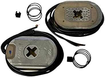 RUNNINGAXLES 2 x 12 Electric Brake Magnet for up to 7,000lb Trailer Brakes, Replacement Brake Magnet Sets with Necessary Retainer Clips and Coil Springs RA_77M12