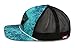 Paramount Outdoors - Fly or Die Fly Fishing Mesh Back Patch Rope Cap Salt Water Fly Fishing Hat (Teal Cirrus)