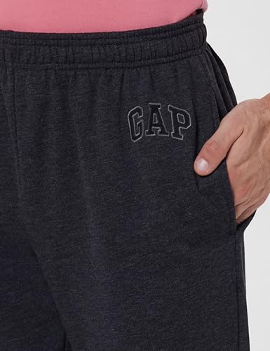 Image of Gap Men Embroidered Standard Fit Ankle Length Joggers