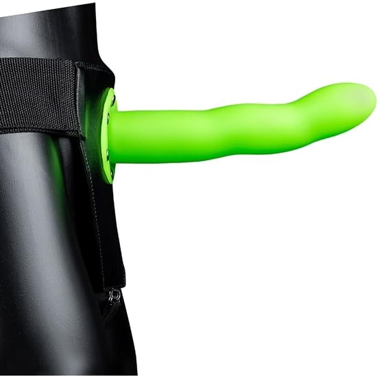 OUCH-STRAP-ON HUECO CURVADO - 8/20 CM - BRILLA EN LA OSCURIDAD