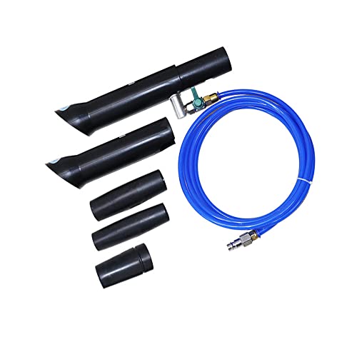 Image of Pneumatic Air Blow-dust Gun Car Wash Interior Cleaning Gun for Blaster Vacuum Cleaner Vacuum Gun Car Detailing(Aluminiun Rotate Tube)