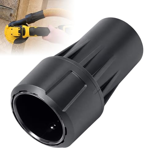 DWV9000 Universaladapter Kompatibel mit De-Waltt Staubsaugern, Staubsammeladapter-Verbindung Zwischen 1-1/4 Staubsaugerschlauch von Poweka