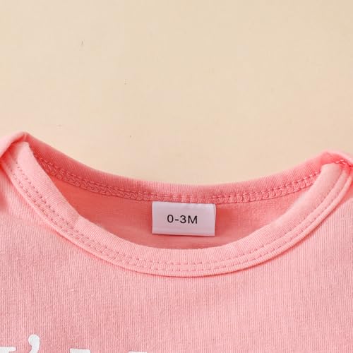 Newborn Baby Girl Clothes Sunflower Outfit Ruffle Romper Tops Floral Pants Outfit Fall Winter Clothing2