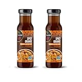 KA-ME Spicy Orange Sauce - Authentic Asian Flavors for Grilling and Cooking - Elevate Meat, Seafood, and Vegetable Dishes - Non-GMO, Kosher - No Artificial Flavors or High Fructose Corn Syrup - 9oz (Pack of 2)
