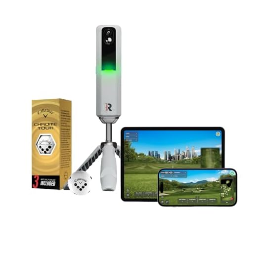 Rapsodo MLM2PRO Mobile Launch Monitor and Golf Simulator, 6-Inch Display, Grey, One Size