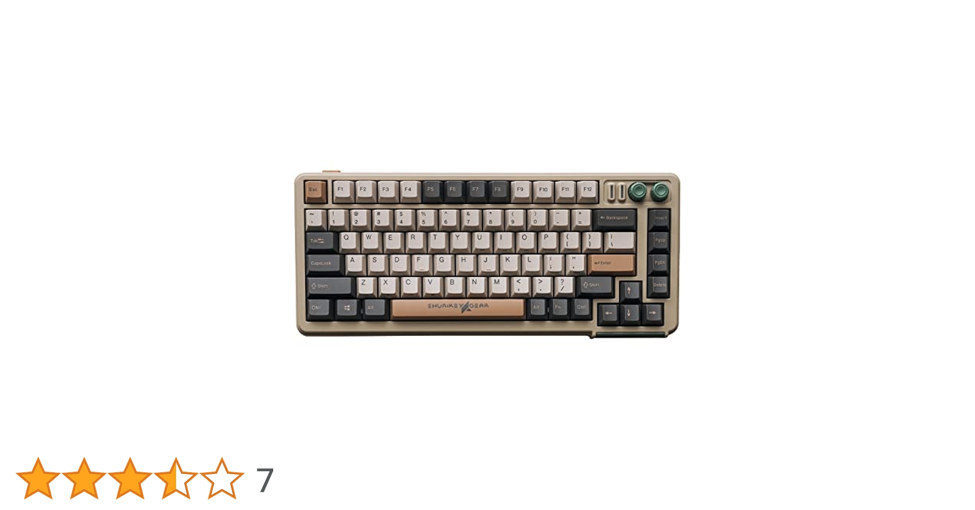 Amazon | Shurikey 75% ゲーミングキーボード ワイヤレス対応