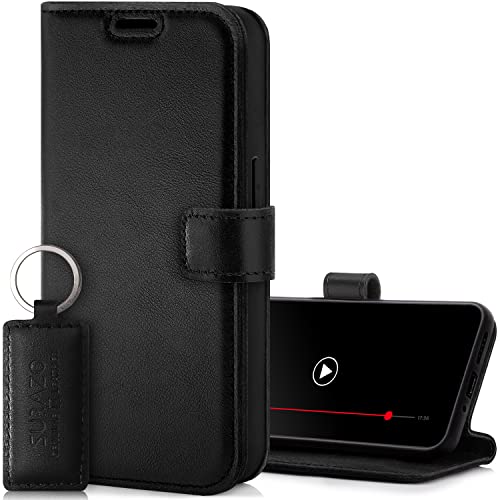 SURAZO Étui de Protection en Cuir pour Xiaomi Redmi Note 12 Pro Plus 5G...