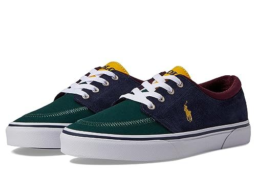POLO RALPH LAUREN Mens Faxon X Sneaker Hunter Navy Multi 10.5 M US