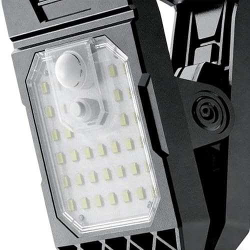 Solar Light Outdoors, Waterproof Motion Sensing Clamp on Solar Light, Weatherproof Led Security Lighting for Yard Backyard Porch Balcony Parking Areas – Image 4