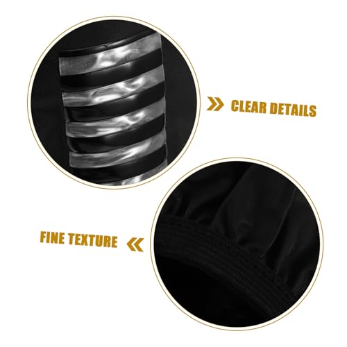 Cubiertas reutilizables para zapatos contra la lluvia POPETPOP, 1 par, talla XL, para hombre y mujer, cubrebotas antideslizantes para motocicleta y actividades al aire libre, protección para clima frío miniatura 3