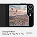 Spigen Tempered Glass Screen Protector [GlasTR EZ FIT] designed for Galaxy Z Flip 7 FE/Galaxy Z Flip 6 [2 Pack]