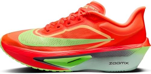 NIKE Tênis feminino Zoom Fly 6, Preto, branco, cinza fumê, 10 US