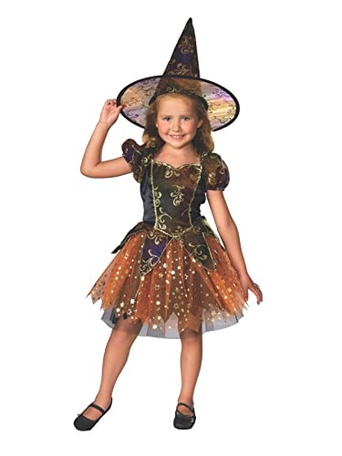 Rubies Elegant Witch Costume for Kids, Girl's Medium
