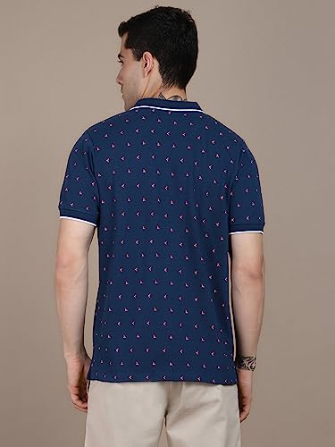 Image of Dennis Lingo Printed Polo Tshirt for Men