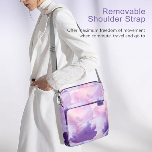 Image of TiMOVO 13 Inch Tablet Sleeve with Shoulder Strap, Purple