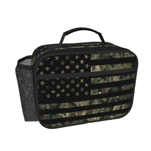 American Flag Insulated Lunch Bag