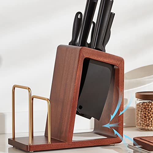 Soporte para utensilios cuchillo cocina y tabla de corte integrada 7