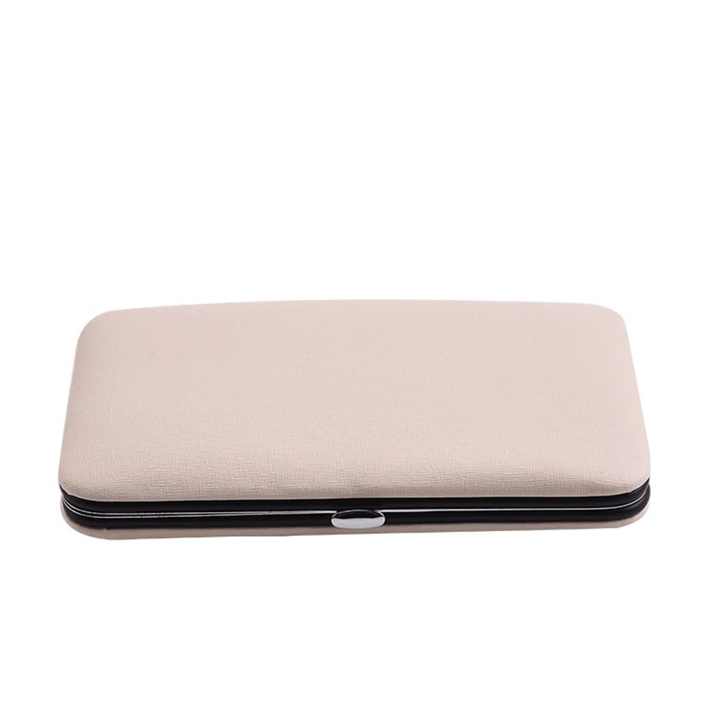 Nagelknipser-Set aus Edelstahl, 18-teilig, Handpflege-Set, geeignet für Reisen, Roségold