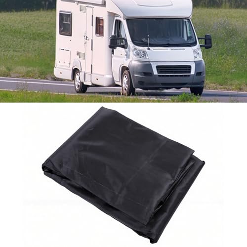 Cortina de ducha para RV con ganchos para puerta trasera de camión 7