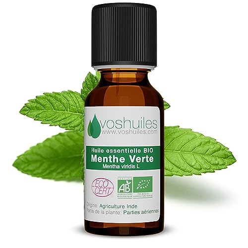 Aceite esencial de menta verde orgánico - 10 ml