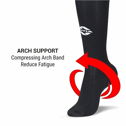 Nivia Plain Encounter Football Stockings for Men & Women, Knee Length Stockings, Football Socks, Soccer Socks, - Image 5