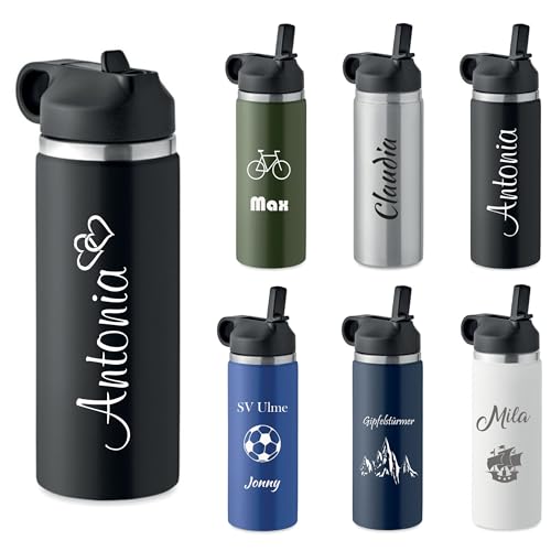 Botella personalizada de acero reciclado 500ml Schmalz termo sostenible 2