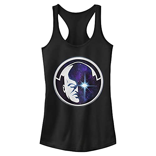 Camiseta sin mangas Marvel What If Watcher de espalda cruzada negra para mujer talla L