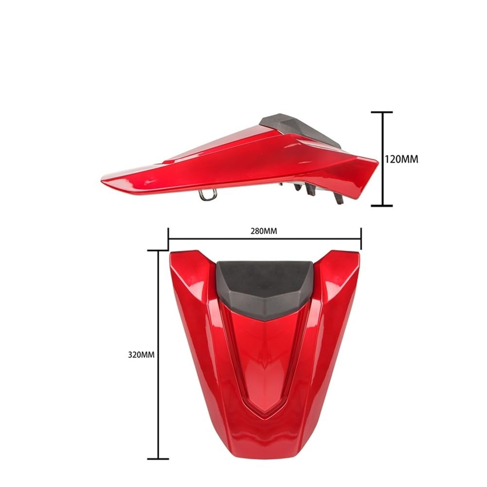 Moto Arrière Queue Passager Capot Housse De Siège Arrière Moto pour CB650R, CBR650R, CB CBR 650 R 2024, Carénage, Capot Passager