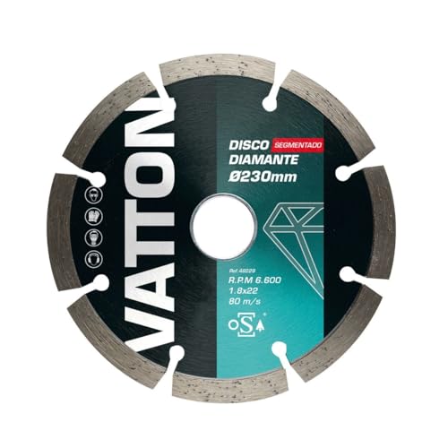 Disco Vatton Osa Diamante 230mm pour réussir la rénovation de votre terrasse