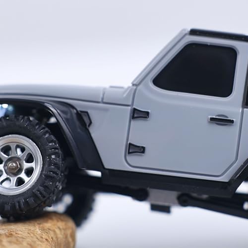 Image of RTR 1 /36 Radio Control Crawler 3601A 4X4 RC Off Road Car Model Light System Battery Mini Vehicle Model Gift Collection Hobby Grade Model for 14+ Ages