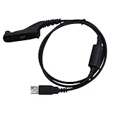 EASWEL USB Programming Cable Cord CD for Motorola XPR-6500 XPR-6550 XPR-6580 XPR-7350
