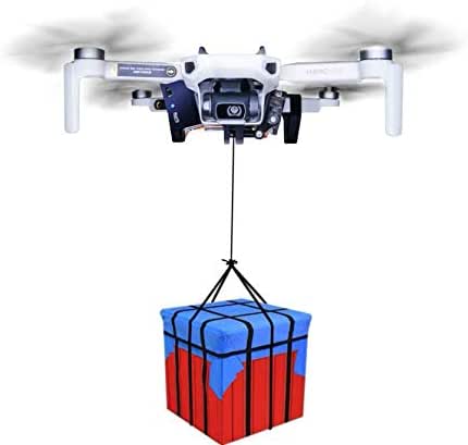 Mavic mini2/mini Drone Clip Payload Delivery Drop Transport Device Drone
