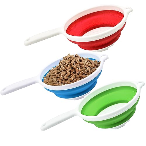 3 Packs Wood Pellet Sieve, Pellet Sieve Pan Sieve, Garden Sieve for