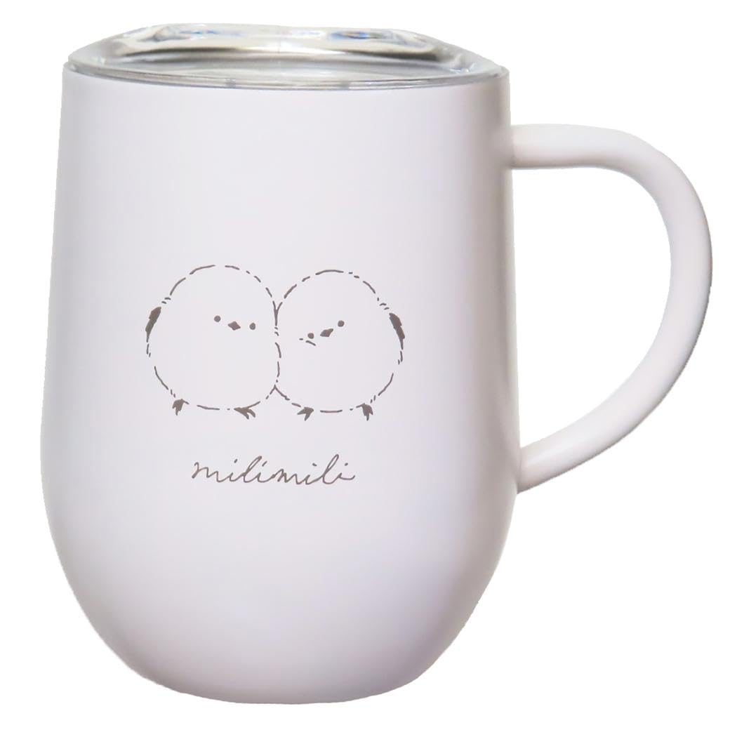 Amazon.co.jp: ミリミリ[マグカップ]蓋付きステンレスマグ 320ml