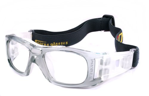 Volocover（Tm）Outdoor Protective Sports Goggles Glasses For Basketball Football Volleyball Squash Hockey (Grey) #TOP1