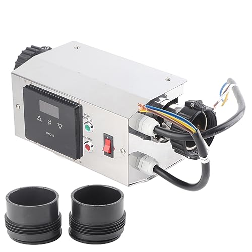 Termostato para Piscina, Controlador de Temperatura para Calentador de Piscina a Prueba de Agua de 2KW, termostato Digital para SPA para bañeras, Piscinas elevadas y enterradas