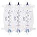 Easy-Tap Leg Bag Urinary Drainage Bag, 1000ml, Anti-Reflux Valve, Cloth Straps, Easy Flip Drain (Pack of 3)