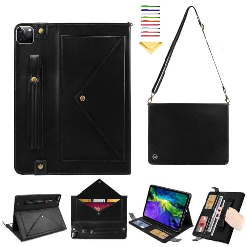 Étui pour iPad Air 11 M3 anti-chute avec support crayon et bandoulière