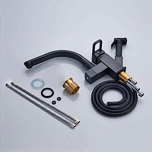 Robinet de cuisine robinet d'eau évier plafond avec brosses