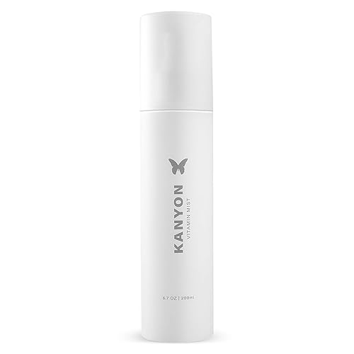Kanyon Vitamin Mist - Spray acondicionador sin enjuague de 6.7 onzas para peinar el cabello, acondicionador desenredante para encrespamiento, puntas