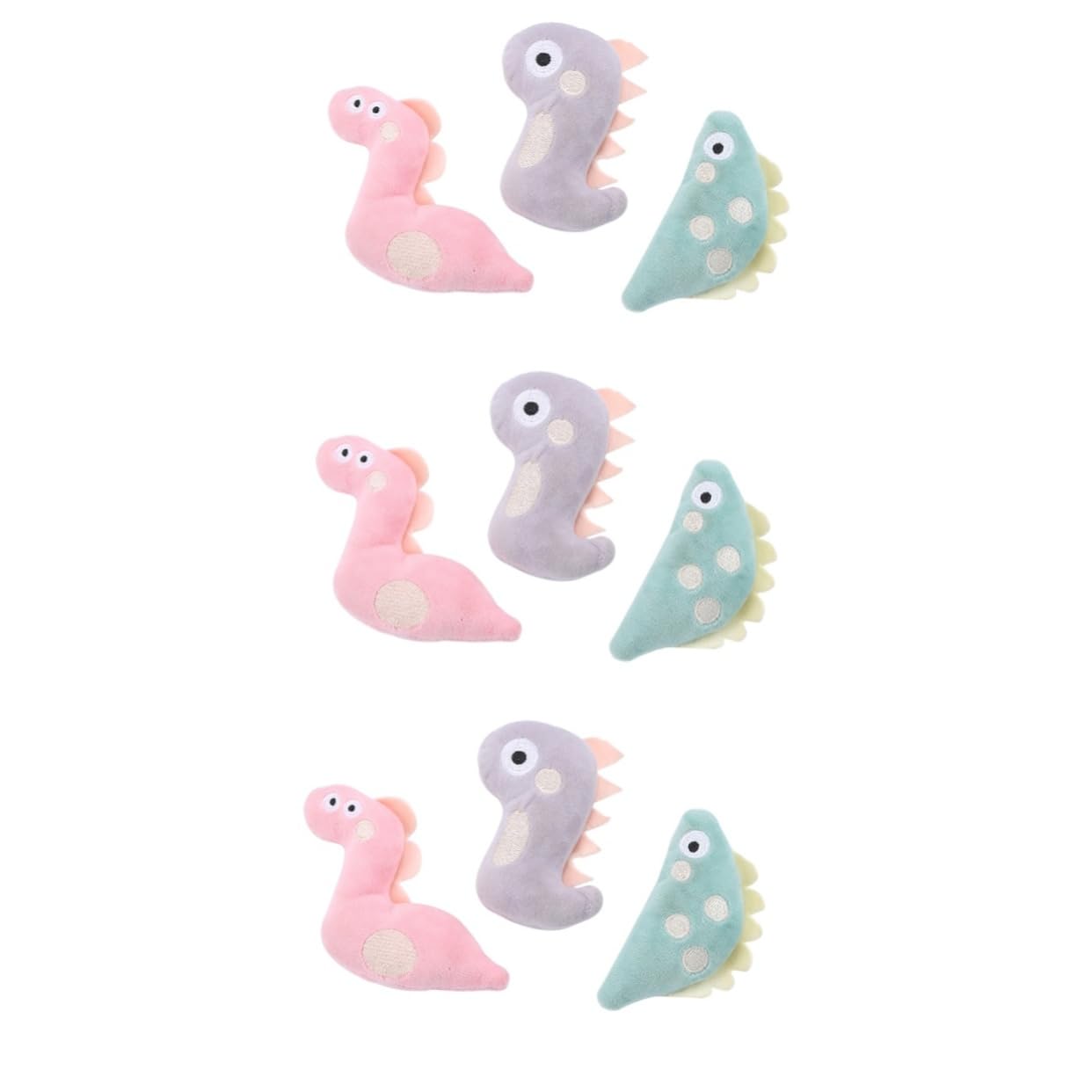Happyyami 9 Piezas Juguete de Peluche para Mascotas plushie Cat Toys Juguetes para Gatos de Interior Juguete para Gatos Peluches Gato de Peluche de Juguete Juguetes para Mascotas el Gato