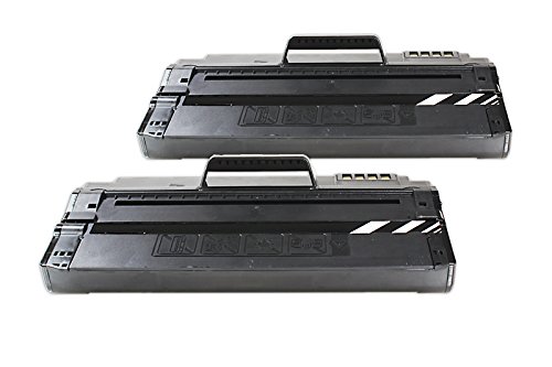 Przebudowany do Samsung ML-1630 W - ML-D1630A - zestaw tonerów 2 x czarny - na około 2 x 2000 stron (pokrycie 5%)