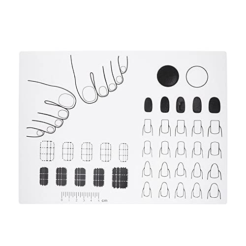 Mantel de silicona para manicura y arte de uñas acrílicas miniatura 1