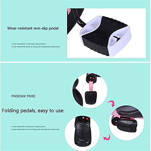 chuanghaoshop Kinderen Kinderen Trike Kind 3 Wiel Driewieler Bike Tandem Twin Dubbele Wandelwagen Lichtgewicht Voor- en… - Image 6