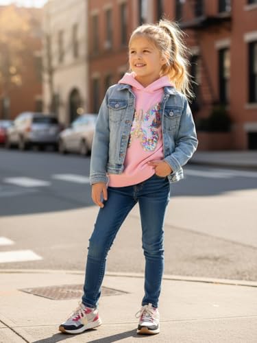Image of WELAKEN Sweatshirts for Girls Toddler & Kids II Little Girl's Pullover Tops Sweaters & Hoodies