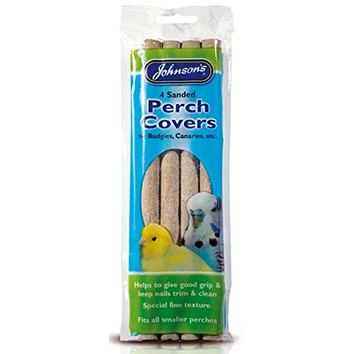 LEEWAY WOODWORK SMALL STANDARD PERCH COVERS FOR CANARIES FINCHES BUDGIES