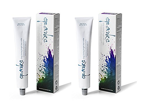 Set of 2 Sparks 3 oz. Long Lasting Bright Purple Passion Hair Color