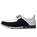 COSIDRAM Mens Casual Shoes Loafers Fashion Dress Sneakers Office Comfort Flats for Male White 10.5