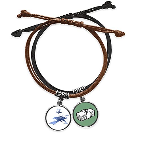Pulsera de delfines nadando para lucir en la playa este verano